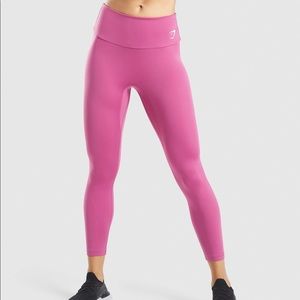 Gymshark 7/8 Training Leggings Bright Pink